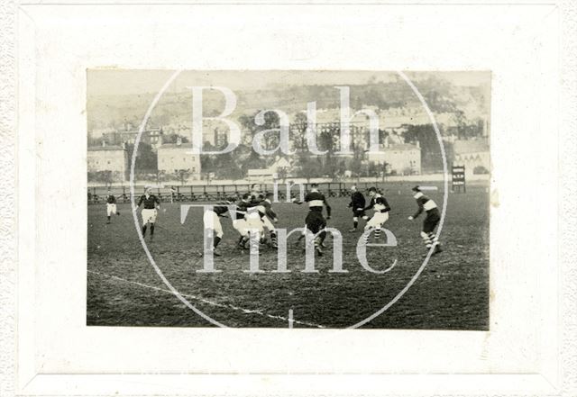 Rugby on the Recreation Ground, Bath c.1910