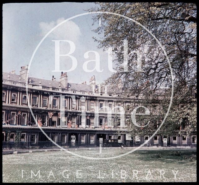 Dufaycolor view of the Circus, Bath 1937