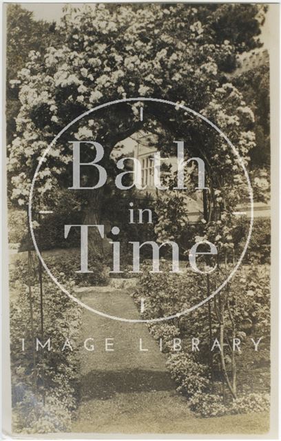 The gardens, Warleigh Manor c.1912