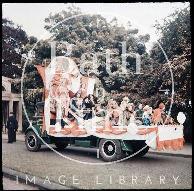 Dufaycolor view of the Rotary Club Carnival, Bath 1937