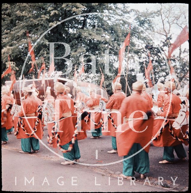 Dufaycolor view of the Rotary Club Carnival, Bath 1937