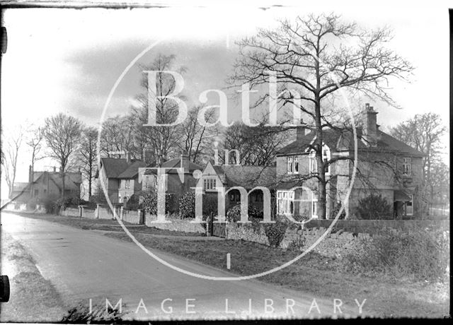 The top of Widcombe Hill, Claverton Down, Bath c.1925