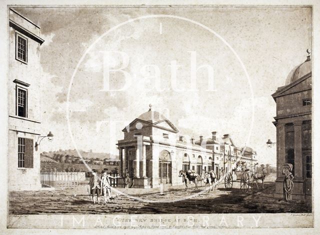 The New Bridge (Pulteney Bridge) at Bath 1779