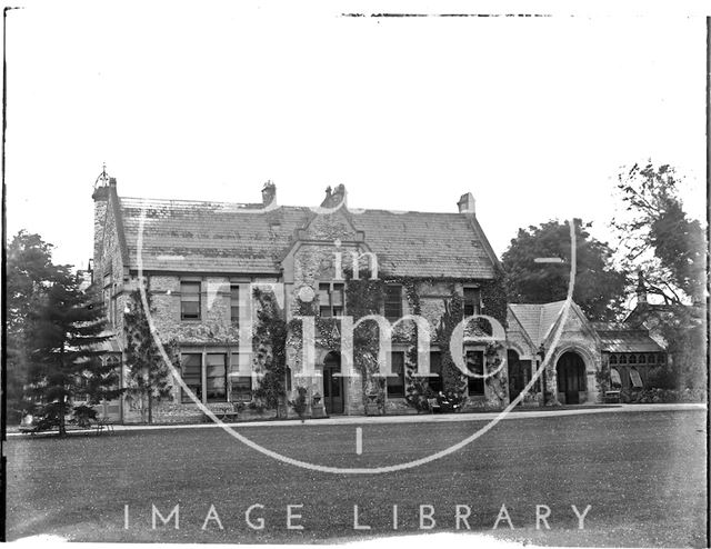 An unidentified house, possibly in Grittleton, Wiltshire c.1910