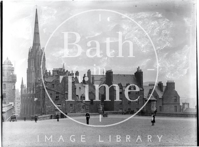 The Hub, formerly the Assembly Hall and Talbooth Church, Castlehill, Edinburgh, Scotland c.1910