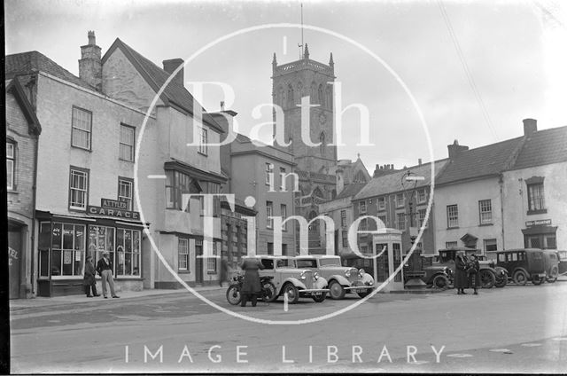 The Square, Axbridge, Somerset c.1930