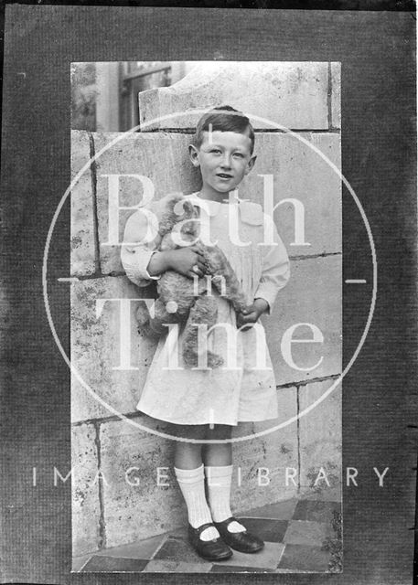 An unidentified portrait of a young boy c.1880-1900