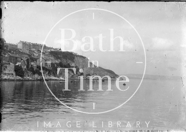 The extended seafront, possibly at Brixham, Devon c.1930