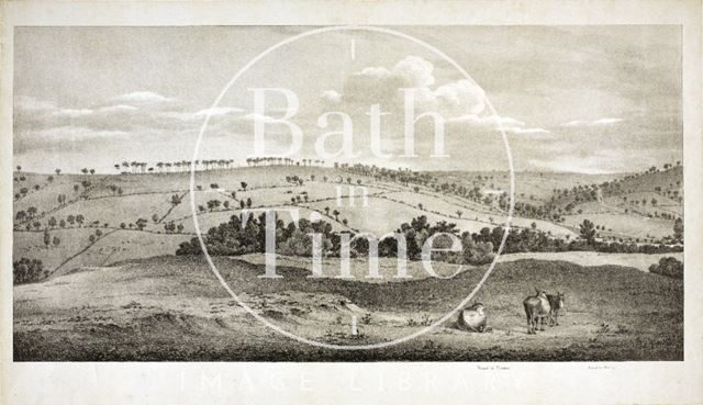 A Panoramic View of Bath from Beechen Cliff 1825