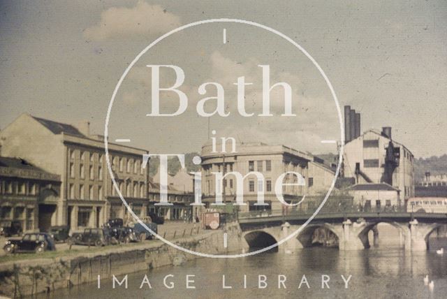 The Old Bridge, Bath c.1951