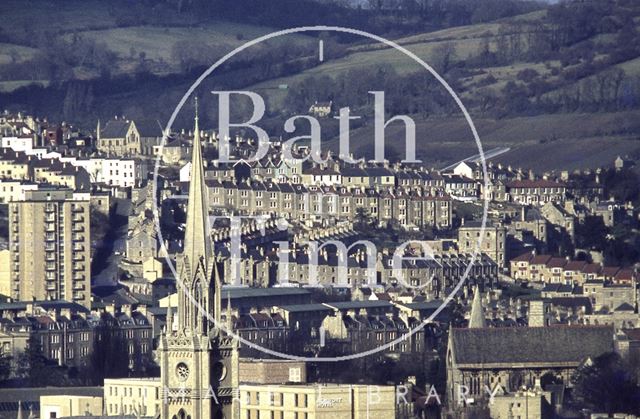 View of Bath from Beechen Cliff 1973