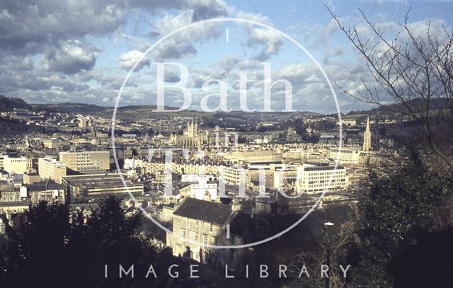 View of Bath from Beechen Cliff 1973