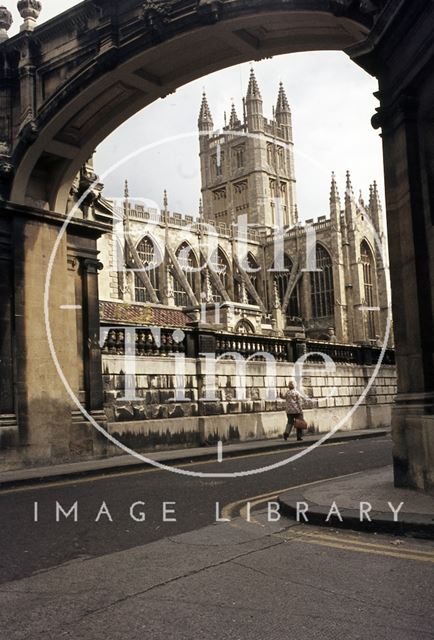 Bath Abbey from York Street 1979