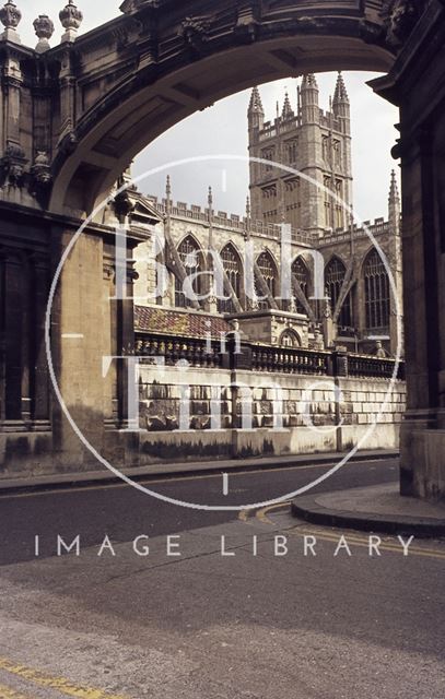 Bath Abbey from York Street 1979