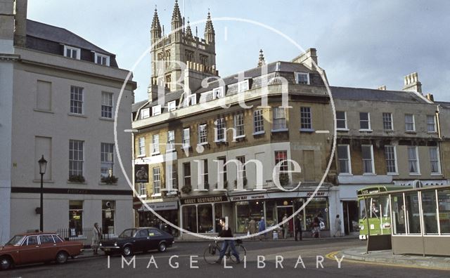 York Street and Terrace Walk, Bath 1979