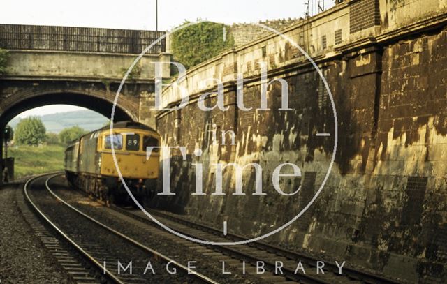 Railway, Sydney Gardens, Bath 1979