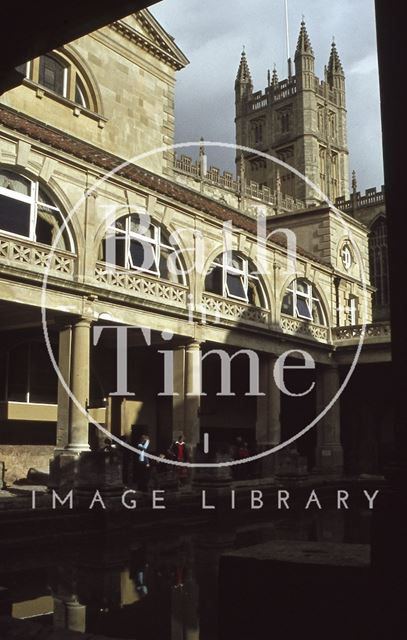 The Roman Baths, Bath 1979