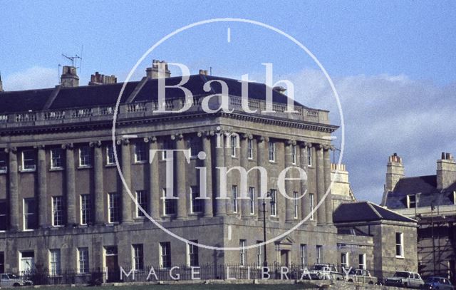 1 and 1a, Royal Crescent, Bath 1979