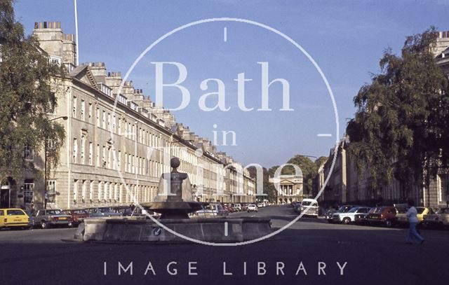 Laura Place, Great Pulteney Street, Bath 1979