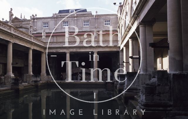 The Roman Baths, Bath 1979