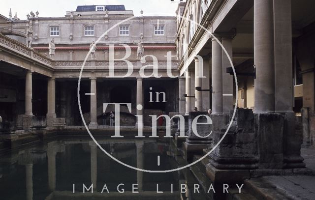 The Roman Baths, Bath 1979