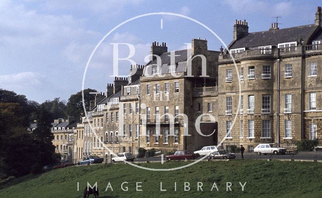 Lansdown Crescent, Bath 1979