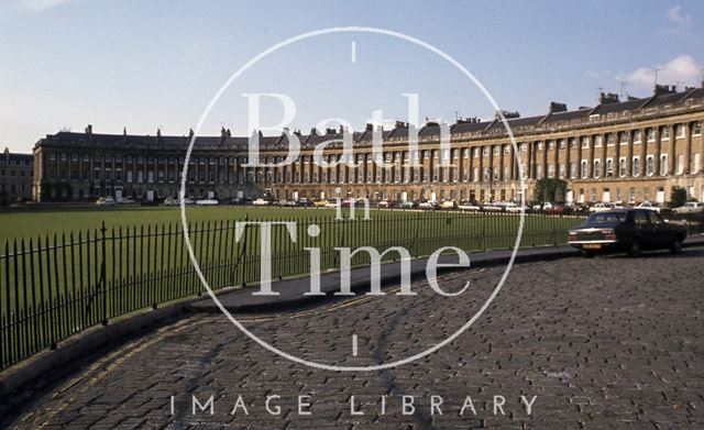 Royal Crescent, Bath 1979