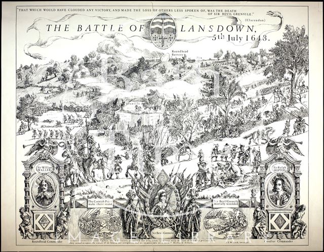 The Battle of Lansdown, Bath 1643