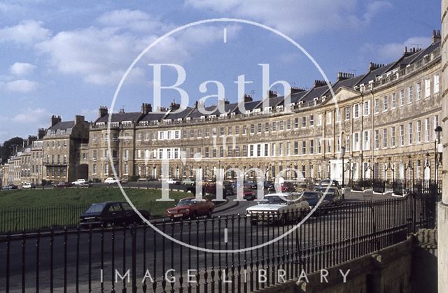 Lansdown Crescent, Bath 1979