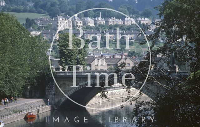 North Parade Bridge, Bath 1979