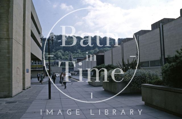 Southgate and Ham Gardens Car Park, Bath 1979