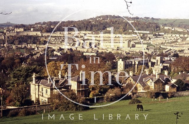 View of Bath from North Road 1979