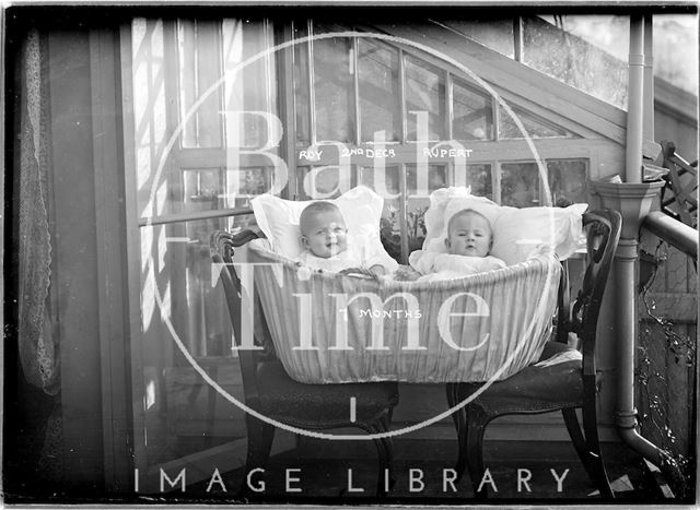 The photographer's twins 1912