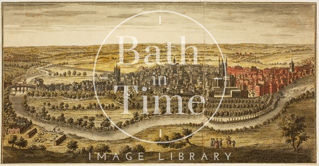 A Perspective View of the City of Bath 1758