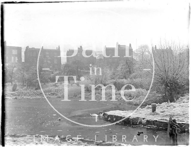 The Kennet and Avon Canal, Sydney Buildings, Bath c.1910