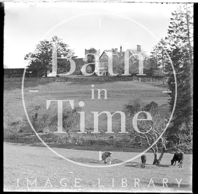 The church and vicarage, Selborne, Hampshire c.1900