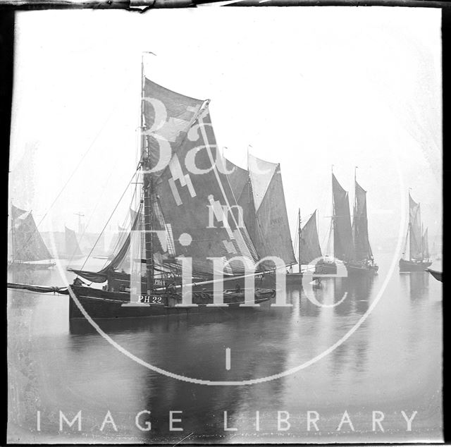 Sailing ships c.1900