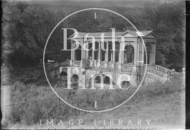 The Palladian Bridge at Prior Park, Bath c.1920