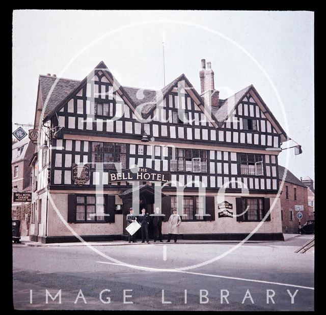 The Bell Hotel, Tewkesbury, Gloucestershire c.1937