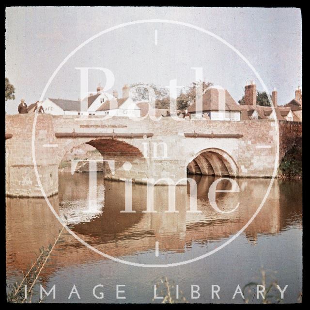 King John Bridge, Tewkesbury, Gloucestershire c.1937