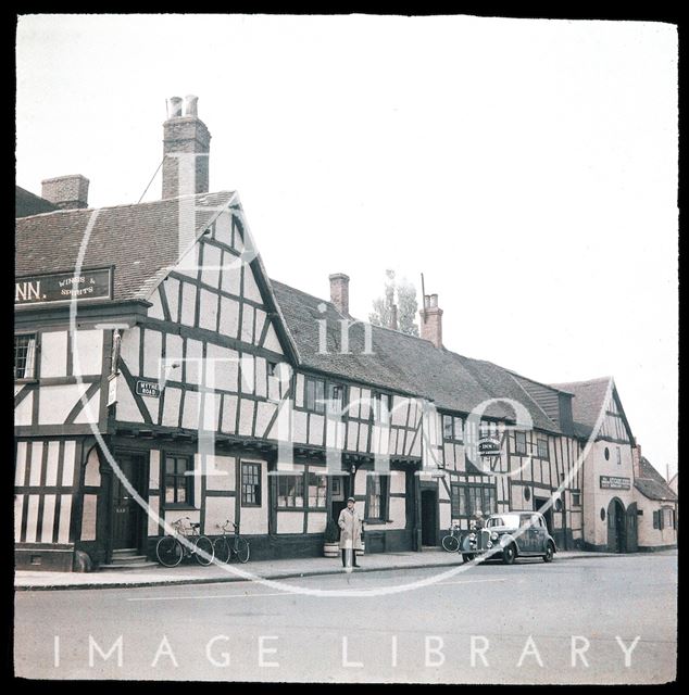 Black Bear Inn, Tewkesbury, Gloucestershire c.1937