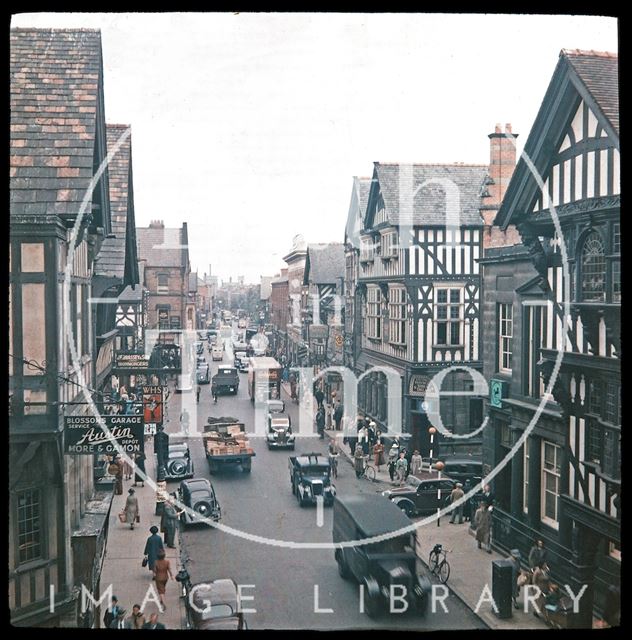 Foregate, Chester, Cheshire c.1937