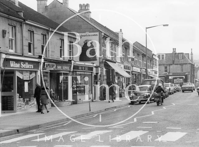 Moorland Road, Oldfield Park, Bath 1975