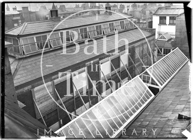 Probably the carriage works, Kingsmead Street, Bath c.1920