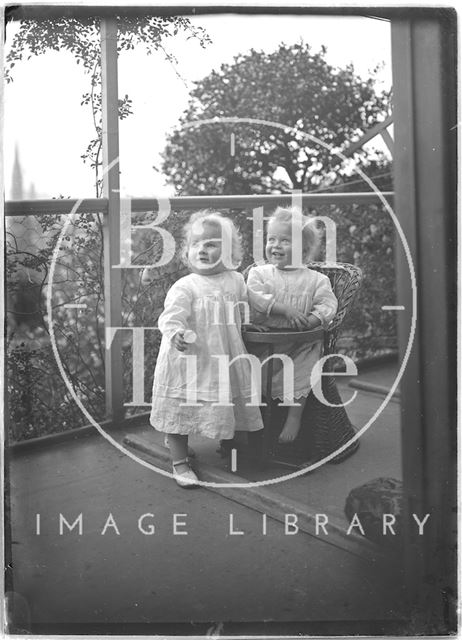 The photographer's twins Rupert and Roy 1912