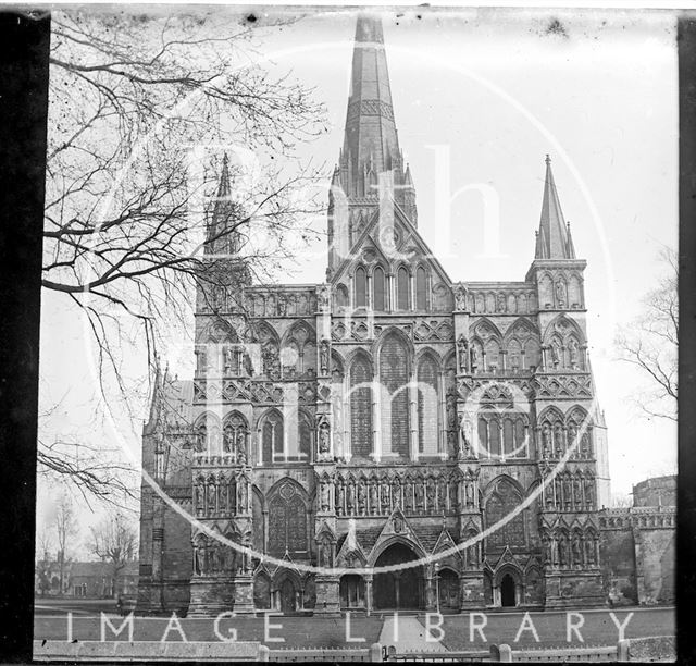 Salisbury Cathedral, Wiltshire c.1890