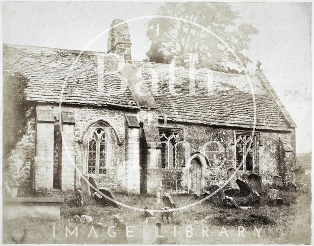 Ditteridge Church, Wiltshire 1853