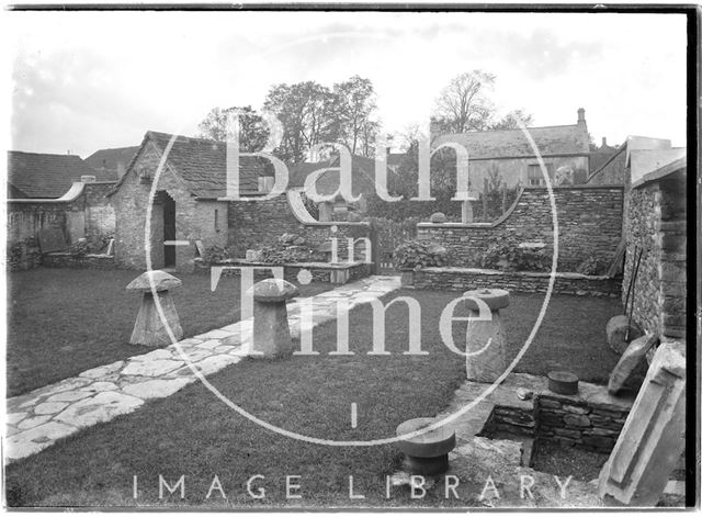 Entrance to an unidentified rural farm location c.1920