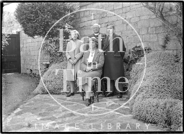 Portrait of four unidentified people c.1940