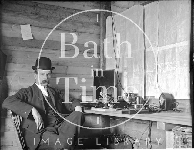 A field telegraph operator c.1890